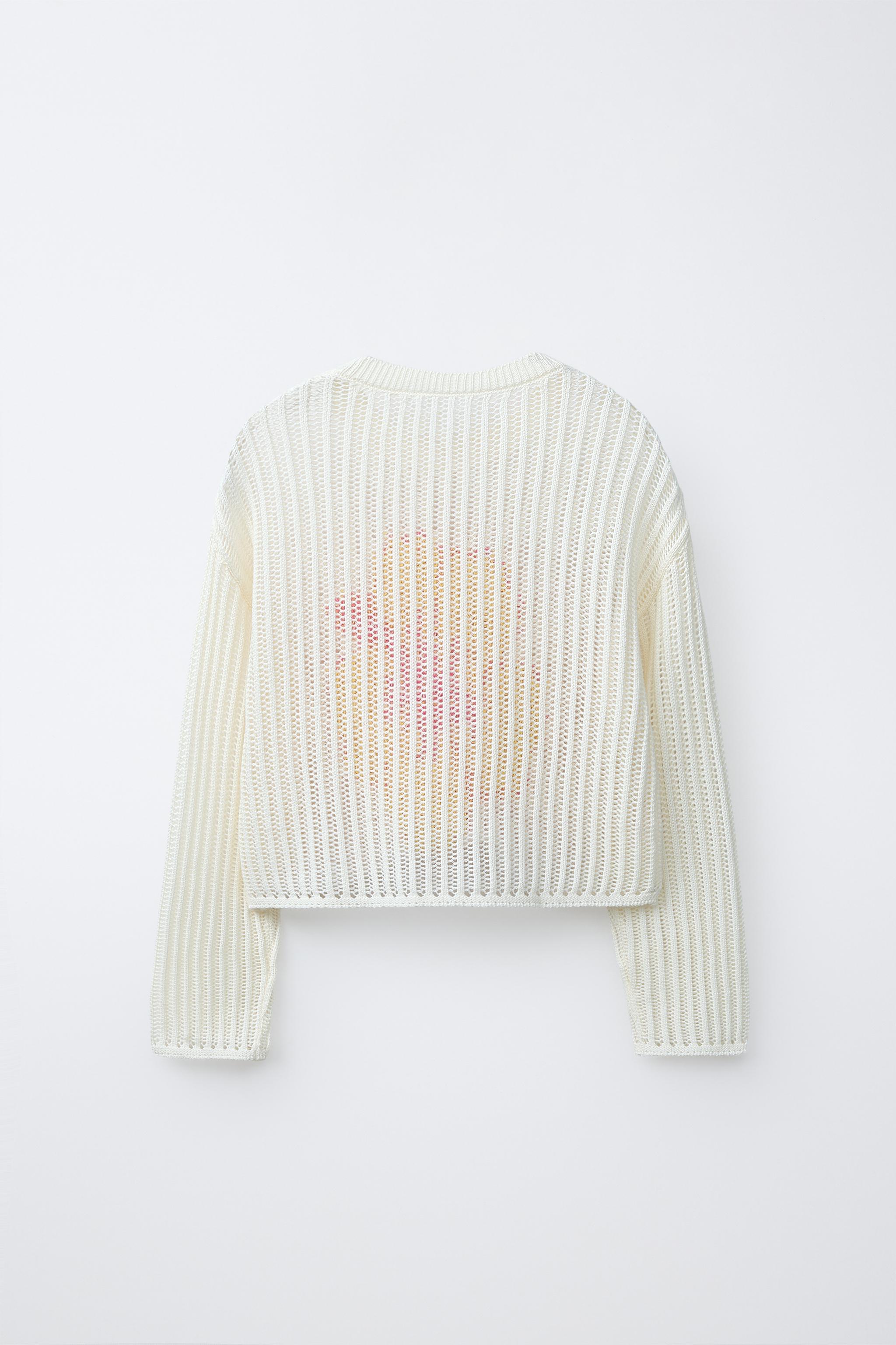 HIBISCUS FLORAL KNIT JUMPER
